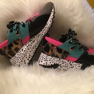 Steve Madden Cliff Multi Wedge Sneakers